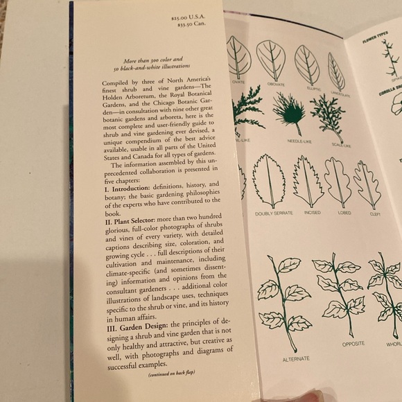 “Shrubs and Vines “ Stiff Paperback - Picture 3 of 3